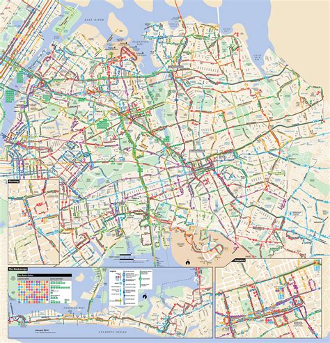 Brooklyn Queens Bus Map Zip Code Map