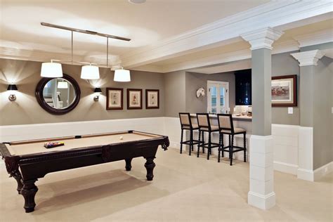 Make your basement the best room in your house and get inspired by these amazing finished a finished basement has endless potential. best paint colors and lighting for basement walls ...