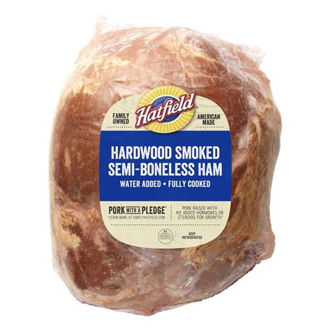 Hardwood Smoked Semi Boneless Ham Hatfield