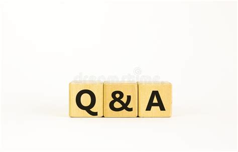 Q And A Questions And Answers Symbol Concept Text Q And A Questions