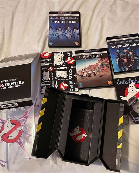 Ghostbusters Ultimate Collection 4k Ultra Hd Blu Ray Digital Town