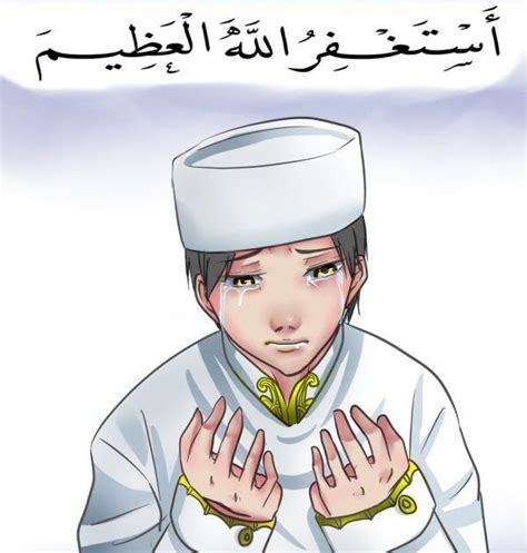 Gambar Kartun Lelaki Muslim Pulp