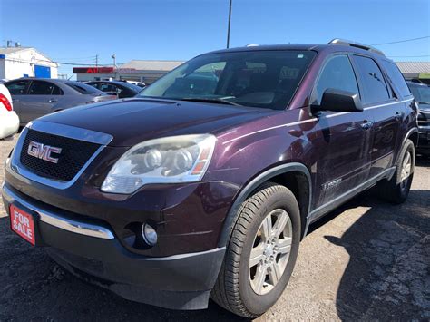 Used 2008 Gmc Acadia Sle For Sale In Pickering Ontario Carpagesca
