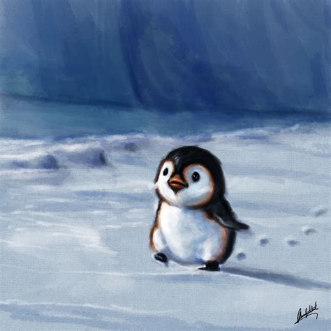 Only the best hd background pictures. Cute little penguin | Cute baby animals, Cute animal ...