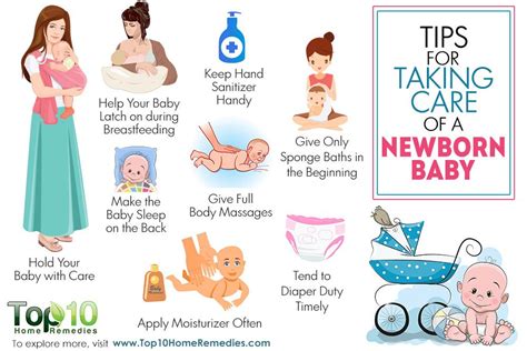 Top 10 Tips For Taking Care Of A Newborn Baby Top 10 Home Remedies