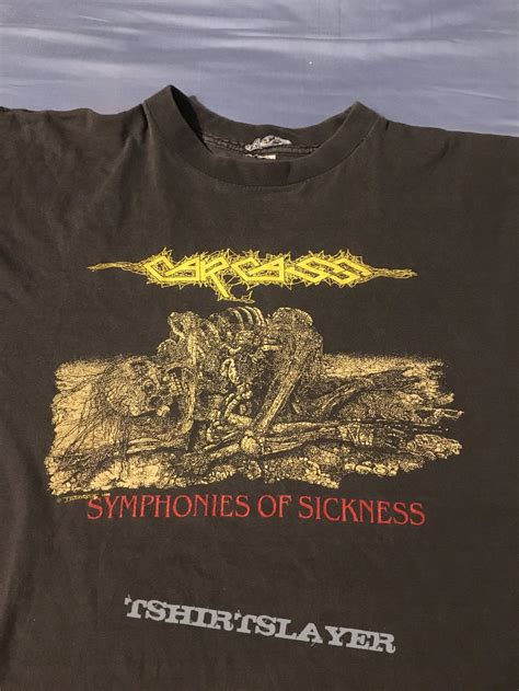 Carcass Symphonies Of Sickness Tshirtslayer Tshirt And