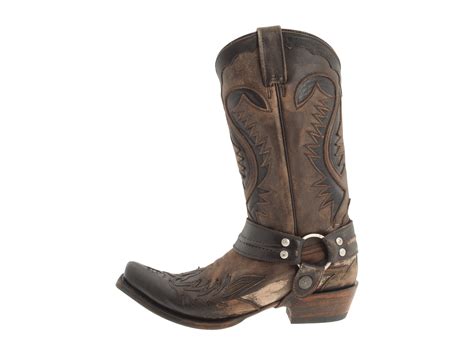 Stetson Snip Toe Harness W Bleach Boot Free Shipping Both