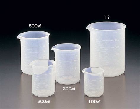 Polypropylene Beaker Plastic Beakers Sanplatec Science Lab