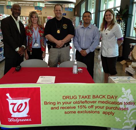 Drug Take Back Program With Walgreens Monroe County Sheriffs Office