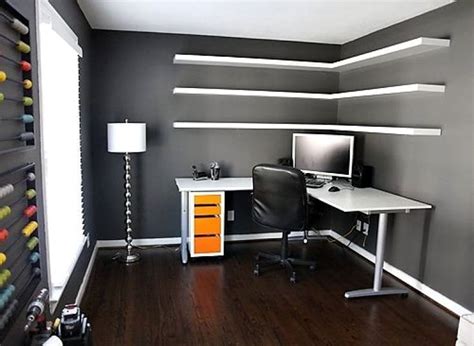 Corner tv wall mount bracket with shelf. 24 Creative and Useful Ikea Office Furniture Hacks | Home ...