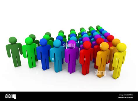 Stand Out From The Crowd Stock Photo Alamy