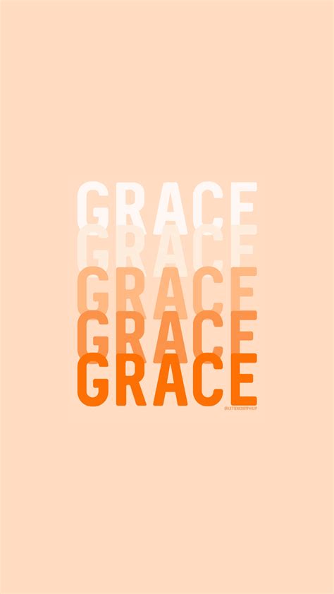 Grace Upon Grace Phone Wallpaper Letteredbyphilip Bible Verse