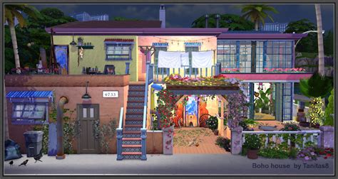 My Sims 4 Blog Boho House By Tanitas8