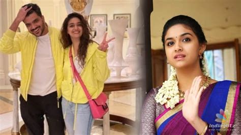 Keerthy Suresh Confirms About The Mystery Man In Her Life Tamil News