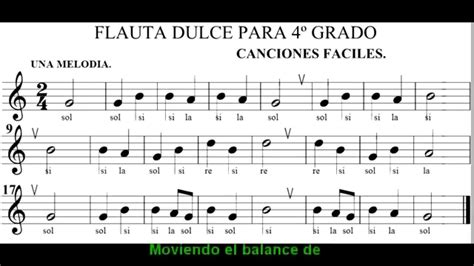 Una Melodía Para Tocar La Flauta Dulce Jorgecruzmusico Youtube
