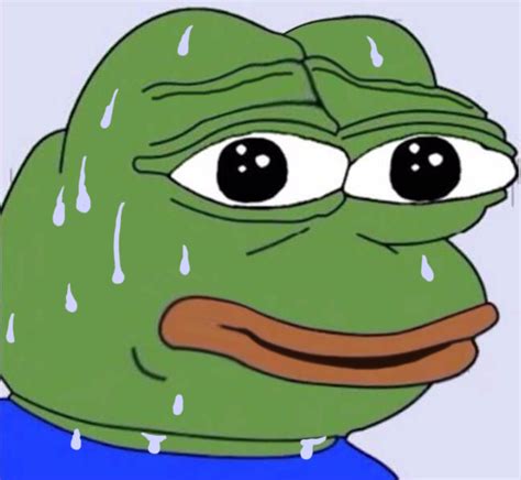 Sweating Pepe Pepe The Frog Know Your Meme