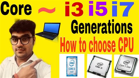 How To Choose Processor Cpu For Computer Intel Processor Core