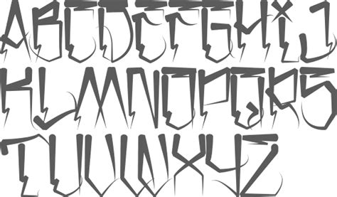 Myfonts Gangster Fonts Graffiti Lettering Fonts Graffiti Lettering