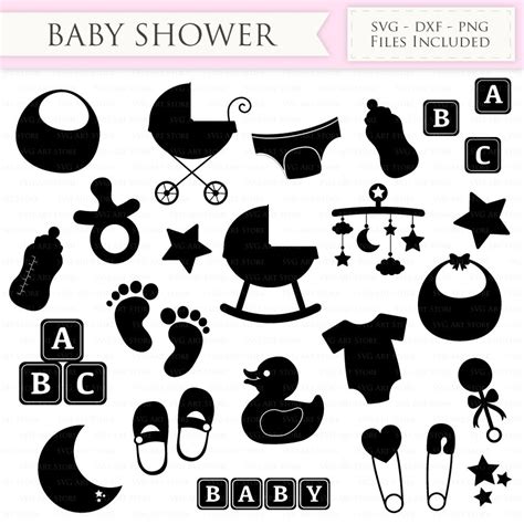 Baby Shower SVG Files First Birthday, new mom, newborn baby svg cutting