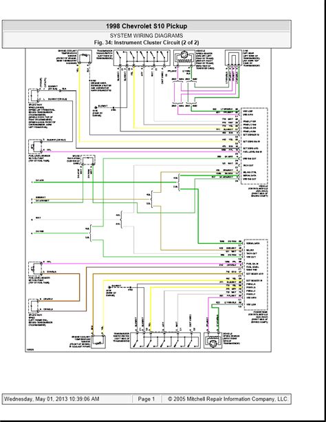 Wiring Diagram For A 1985 Chevy S10 Wiring Diagram