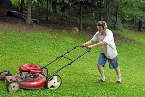 The Point Of The Summer Where Mowing The Lawn Becomes A Hassle And A Pain