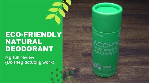 Eco Friendly Natural Deodorant My Full Review Do They Actually Work