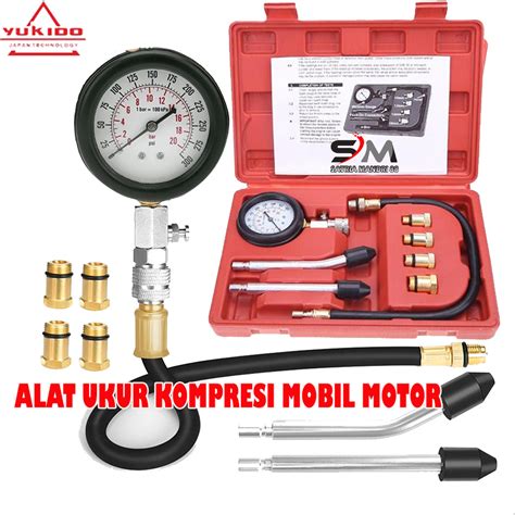 Jual Yukido Alat Ukur Kompresi Motor Mobil Ab Fw Pcs Set