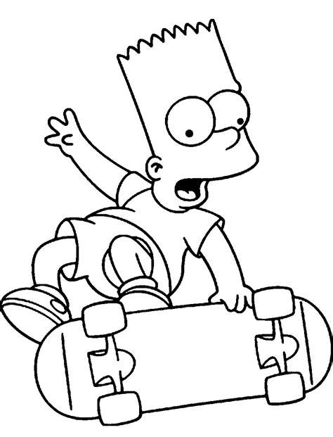 Printable Simpsons Coloring Pages Adults Coloring Pages