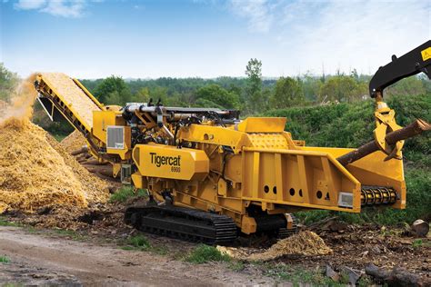 Maximum Mulch Production With Tigercat