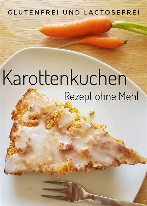 Rezept für Karottenkuchen ohne Mehl