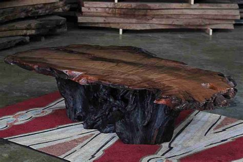 Natural Wood Coffee Tables Rustic Coffee Table Wood Slab