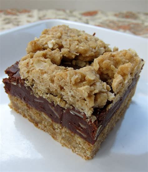 Cook and stir over low heat until chocolate is melted. Oatmeal Fudge Bars - Football Friday | Plain Chicken