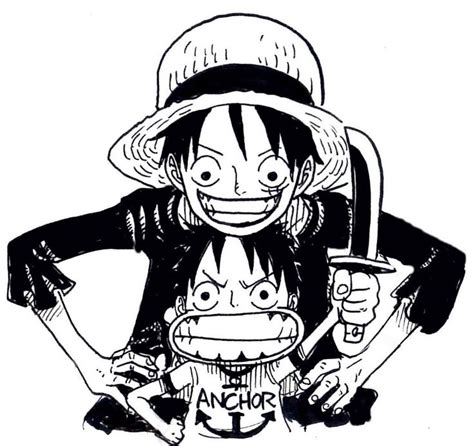 One Piece Monkey D Luffy Child One Piece Pinterest Children