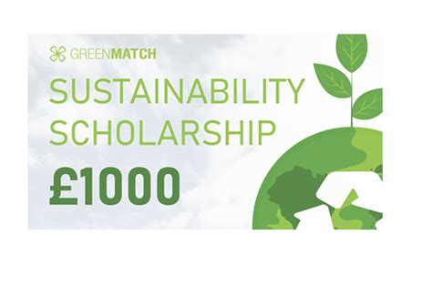 GreenMatch Sustainability Scholarship 2019 for University Students [Award Upto Rs. 80,000 ...