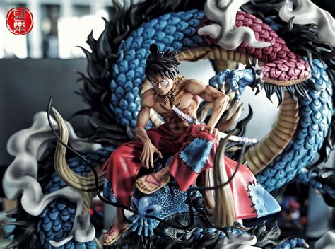 In StockCola One Piece Monkey D Luffy Land Of Wano Series Resin Statue