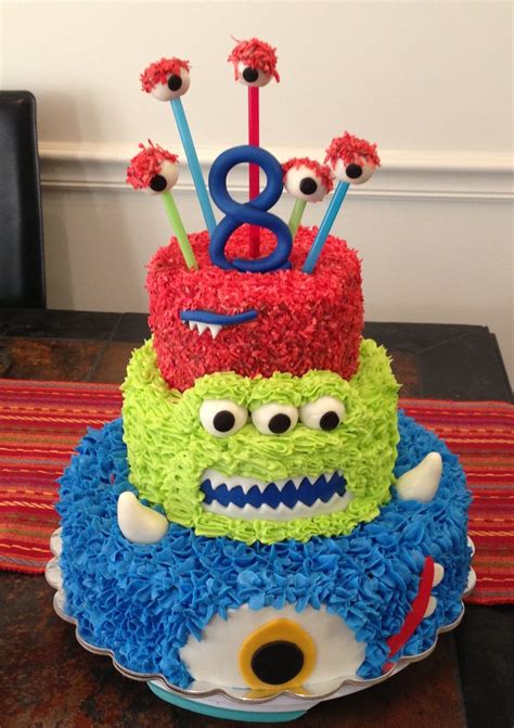 Monster Birthday Parties Monster 1st Birthdays Birthday Cake Smash