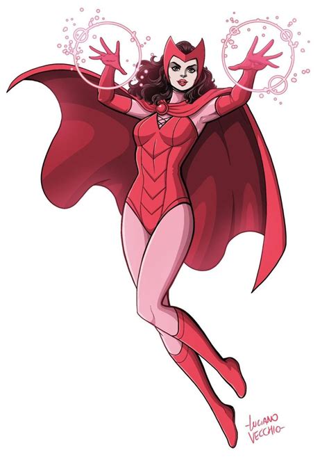 Luciano Vecchio On Twitter Scarlet Witch Scarlet Witch Marvel Drawing Superheroes
