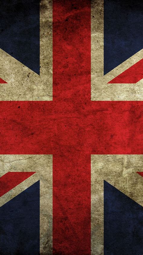 Grungy Vintage British Flag Iphone 6 Wallpapers Tap To