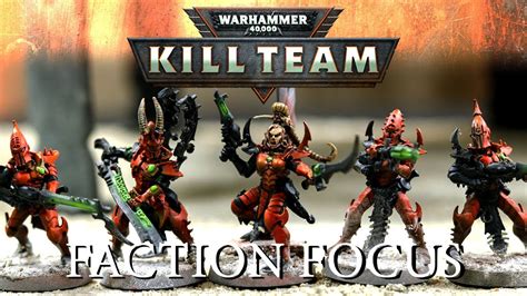 Warhammer 40k Kill Team Drukhari Dark Eldar Faction Focus Youtube