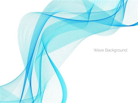 Abstract Blue Wave Design Decorative Background 2271293 Vector Art At