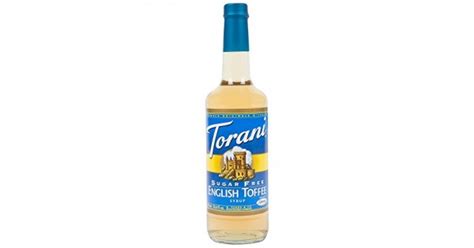 Torani Sugar Free English Toffee 750 Ml Pack Of Three