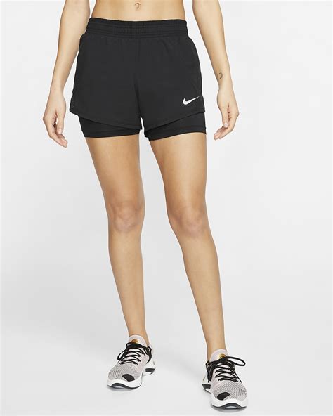 Nike Womens 2 In 1 Running Shorts Nike Sg