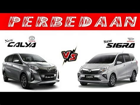 Perbedaan Toyota Calya Dan Daihatsu Sigra Facelift Yang Harus Diketahui