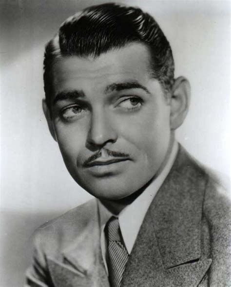 1920s Mens Hairstyles Clark Gable Classic Hollywood Actors