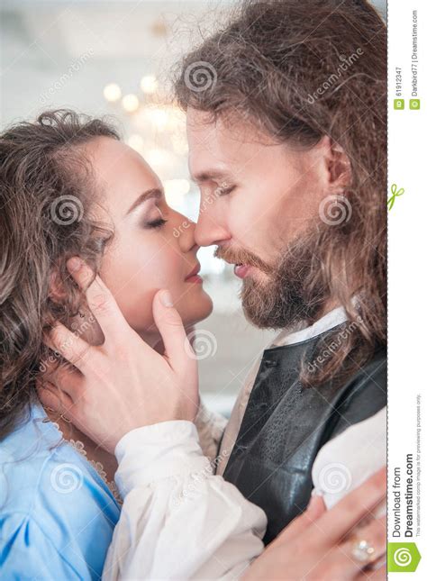 Beautiful Passionate Couple Woman And Man Stock Image Image Of