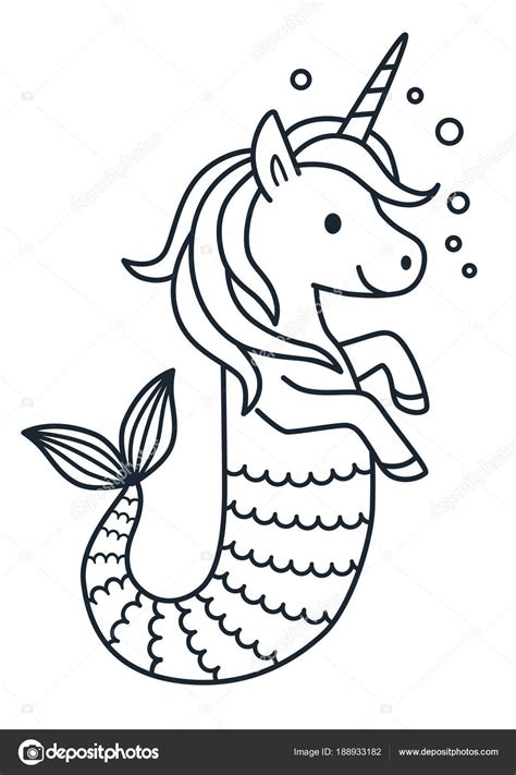 Rainbow Unicorn Mermaid Coloring Pages Mermaid Coloring Page By Sexiz Pix