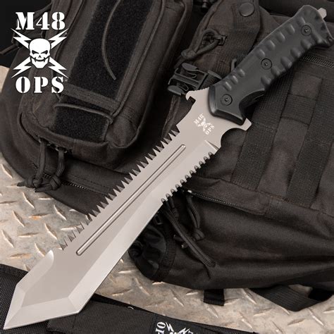 M48 Ops Combat Bowie With Sheath Knives And Swords At The