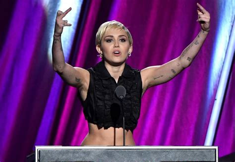Miley Cyrus Armpit Hair Has Divided Social Media After She Showed Off