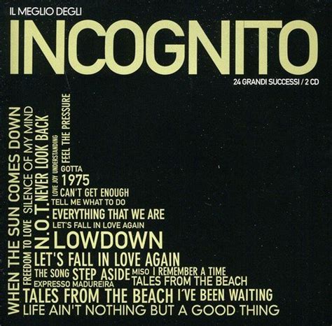 Il Meglio Di Incognito Amazonde Musik Cds And Vinyl