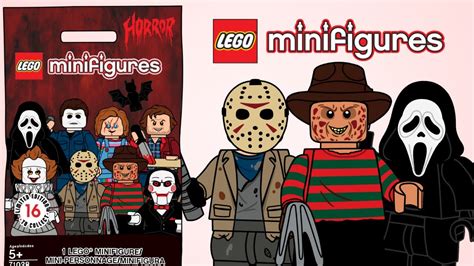 Horror Movies Custom Lego Minifigure Series 14 Youtube